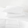 LPOW Down Alternative Bed Pillows for Stomach and Back Sleepers - 2-Pack, Soft Density, Standard